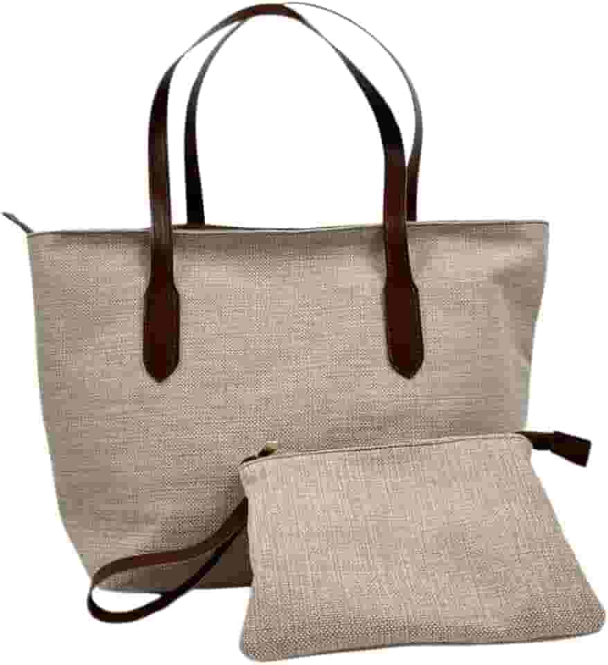 Bolsa de Praia Feminina Grande de Ombro Com Porta Documentos Verão Férias Piscina