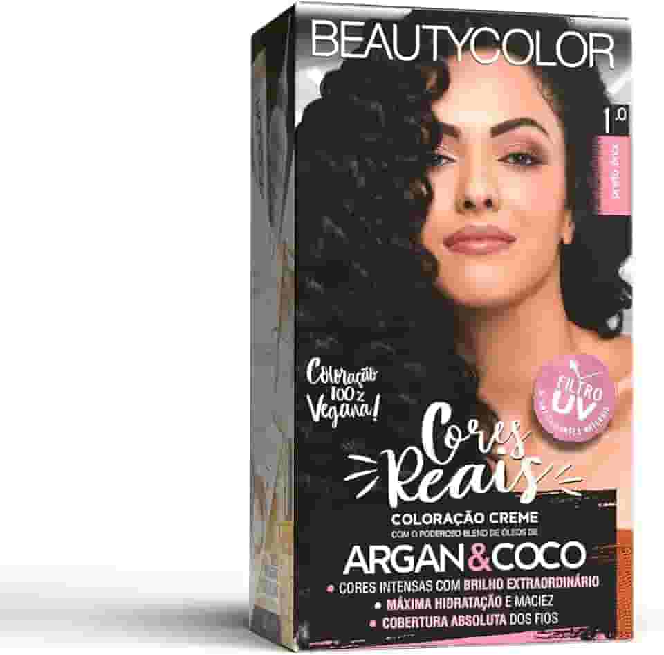 Coloração Kit BEAUTYCOLOR - 1.0 Preto Ônix