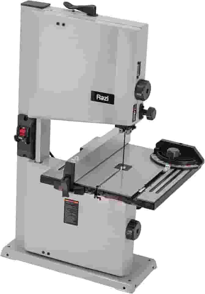 Razi Serra Fita de Bancada 9” 127V 350W – Cortes Curvos Precisos e Estabilidade para Trabalhos Detalhados