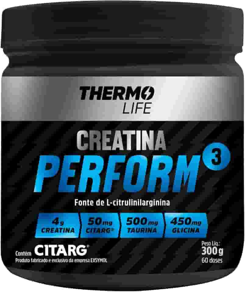 Creatina Perform3 - Thermo Life - Citarg + Taurina + Glicina