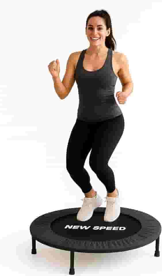 Trampolim Jump New Speed – Cama Elástica para Exercício Físico e Queima Calorias – Preto