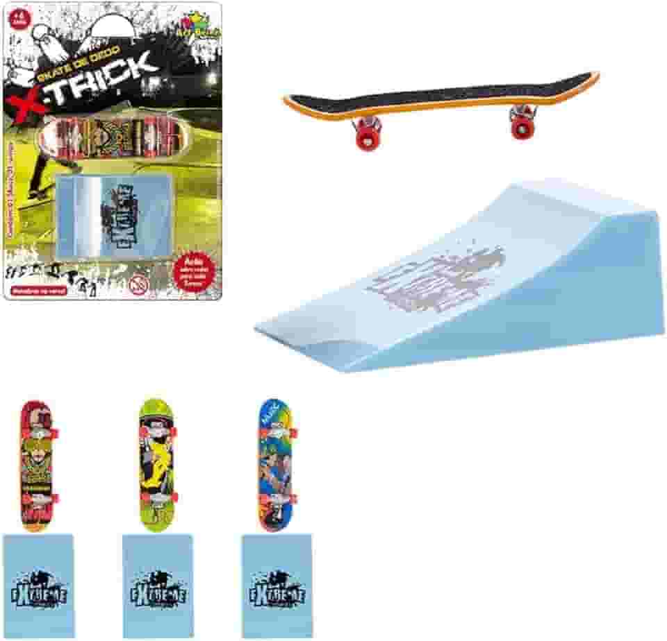 Skate De Dedo, Art Brink, Com Rampa, Sortido