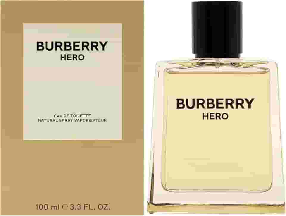 BURBERRY Eau de Toilette Masculino Hero, Dourado, 100 ml