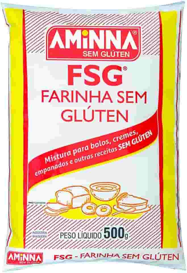 Aminna Farinha Fsg® Sem Glúten Sem Lactose 500G