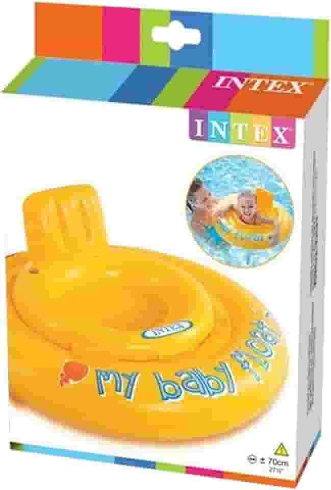 Baby Bote Meu Primeiro Bote (assento em Faixas) INTEX, Multicor