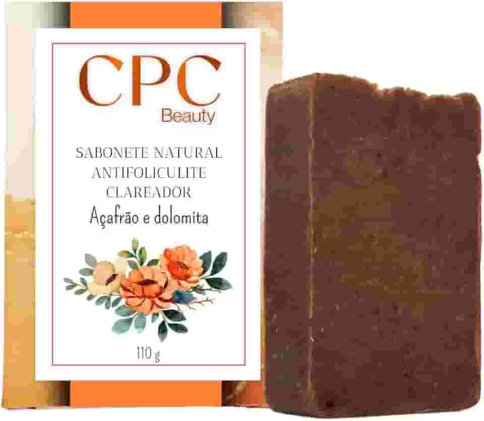 Sabonete Natural Depilatório e Anti Foliculite com Açafrão e Dolomita CPC Beauty (1)