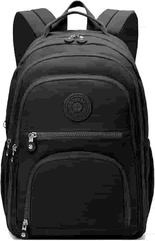 Mochila Feminina Masculina Tactel Notebook Escolar Resistente Grande Costas Juvenil Escola Preta
