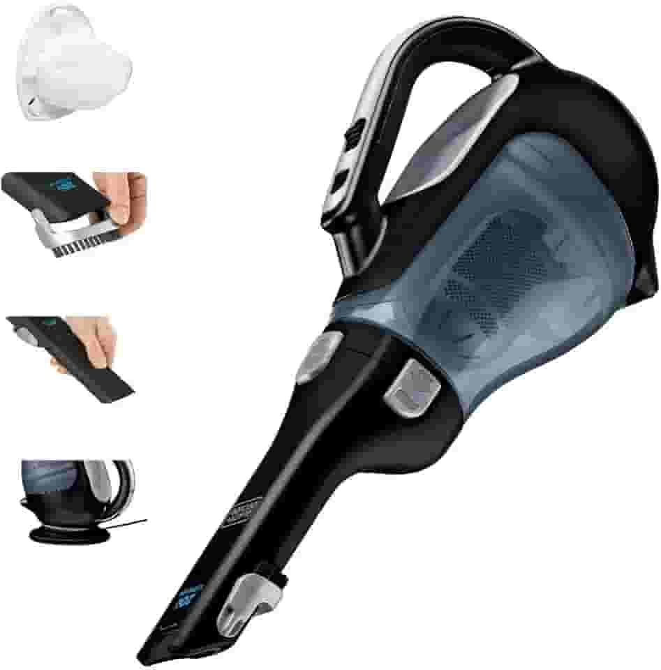 BLACK+DECKER Aspirador portátil sem fio Dustbuster AdvancedClean, para casa e carro (BDH2000L)