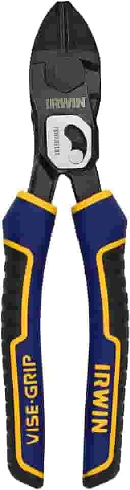 IRWIN Alicate de Corte Diagonal 8 Polegadas Vise-Grip, com Cabo Emborrachado, IWHT84001