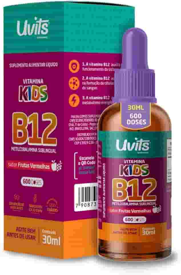 Vitamina B12 Kids Liquida 30ml - Uvits