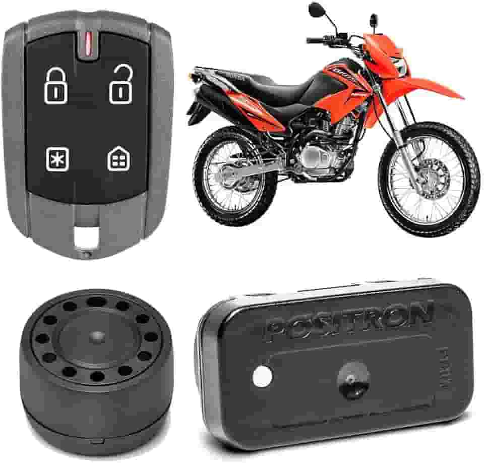 Alarme P/Moto Yamaha Positron Duoblock Fx 350 G8 Dedicado Nova Fazer 2018