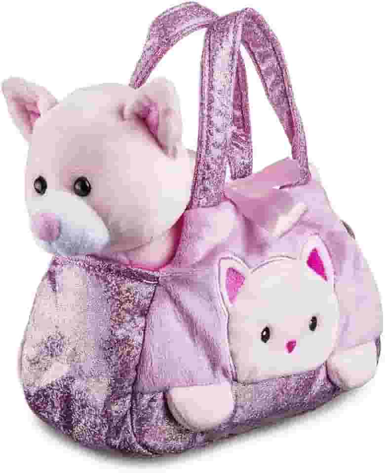 Pel�cia Cutie Handbags Gato Rosa Multikids - BR1715