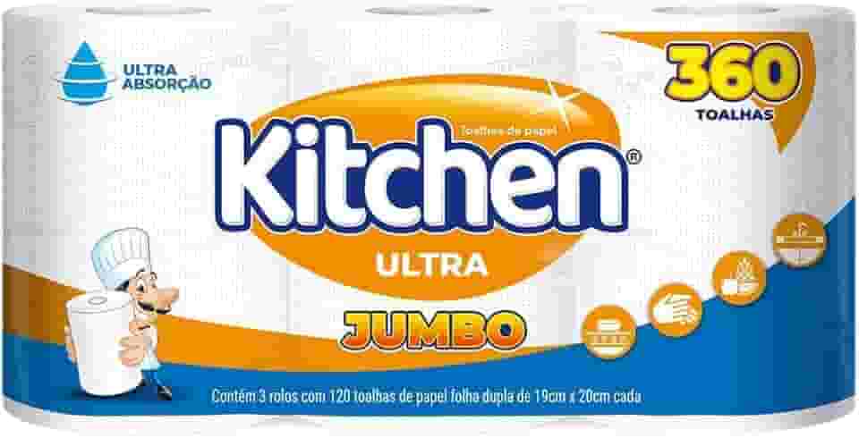 DEKEAN Papel Toalha Kitchen Ultra Jumbo 360 Folhas