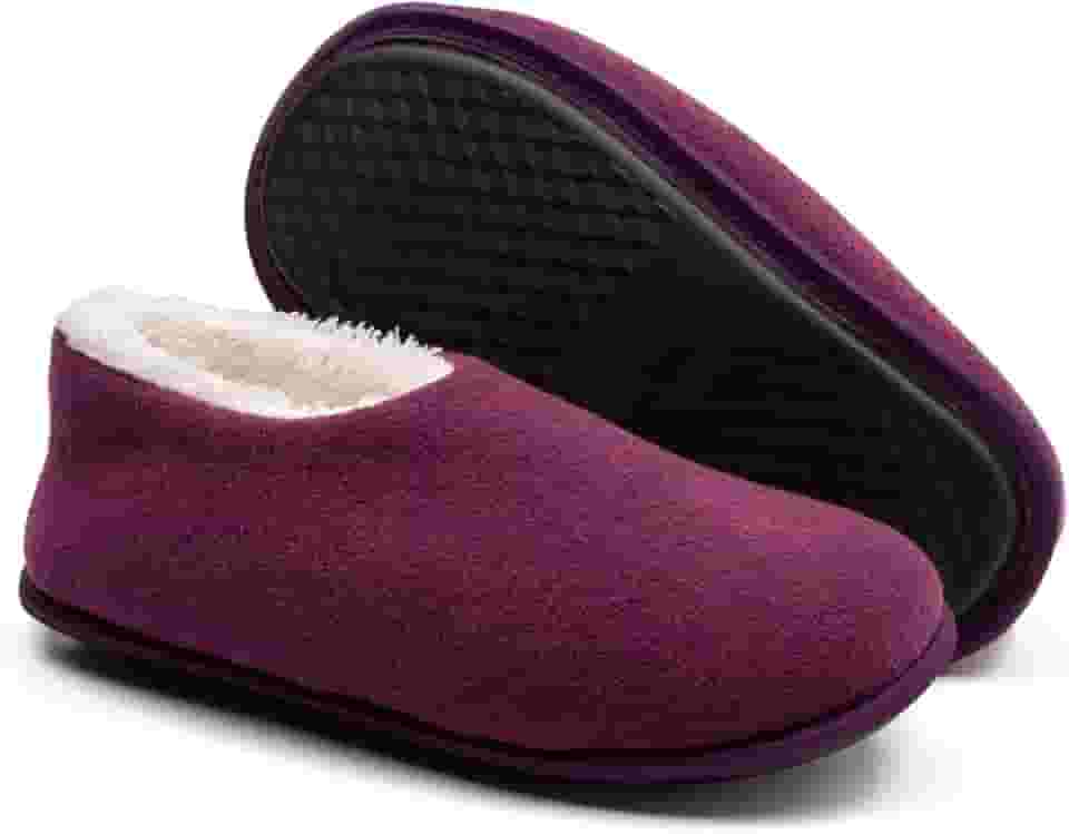 Pantufa Sapatilha Antiderrapante Forração de Pelo 100% Poliéster Unissex-Adultos-Infantil 27/28 até 45/46 Super Quentinha.