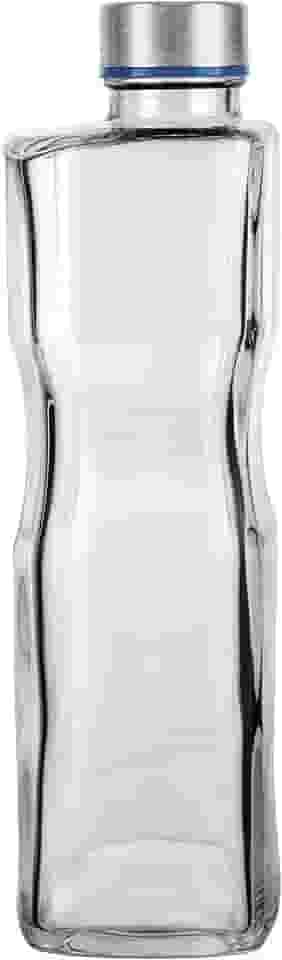 Euro Home - Garrafa de Vidro 1 litro H2O - VDR7269