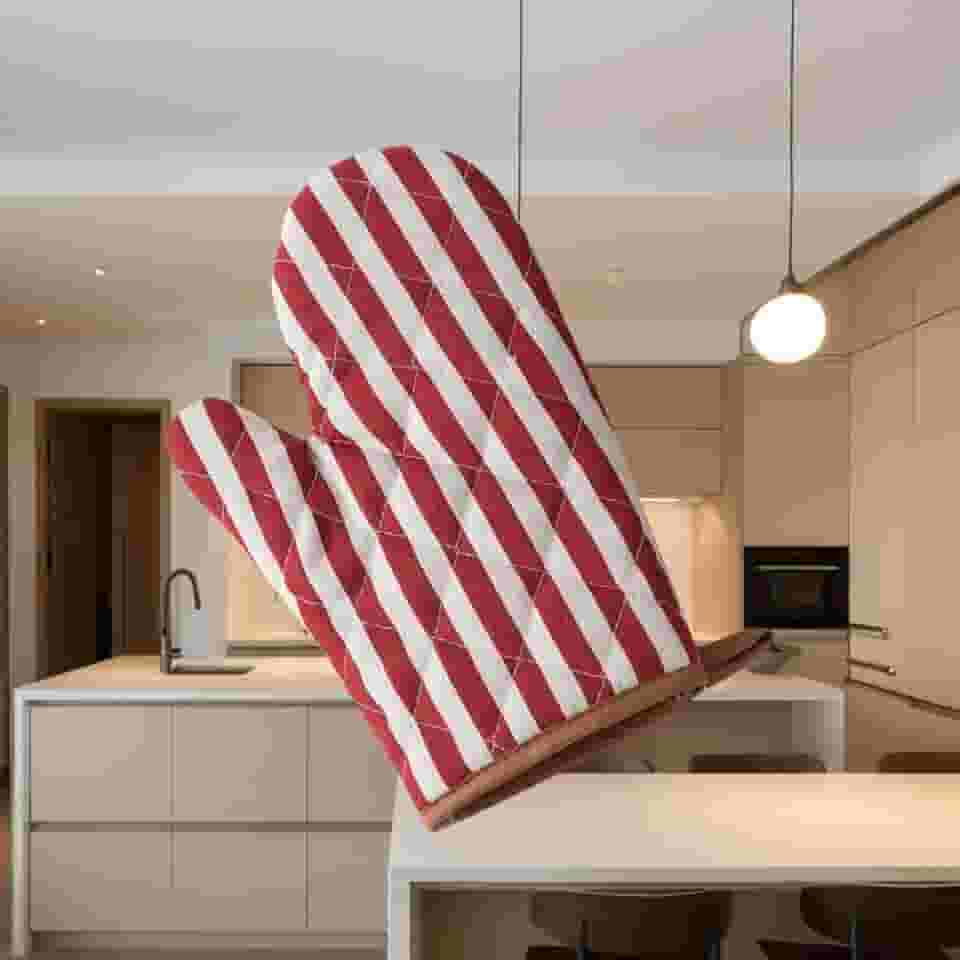 Luva de forno 100% algodão