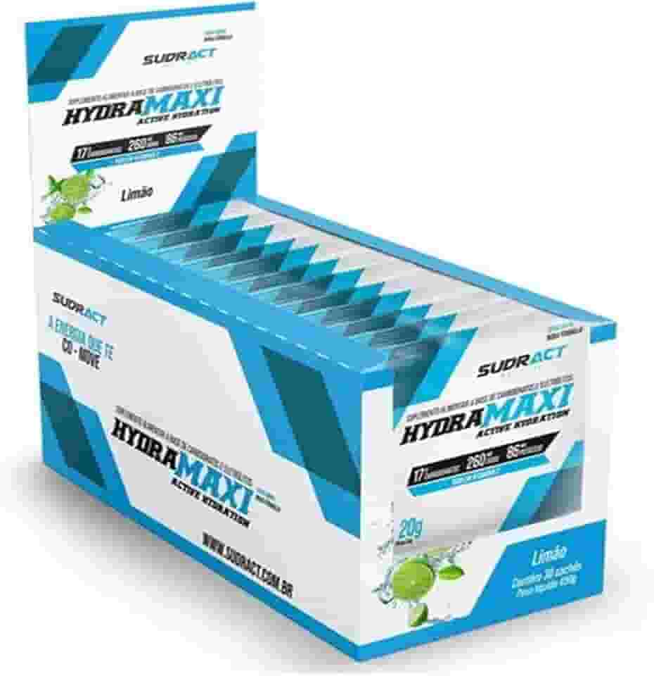 Sudract Hydramaxi Isotônico Em Pó - 25 Sachês 20G Limão - Nutrition