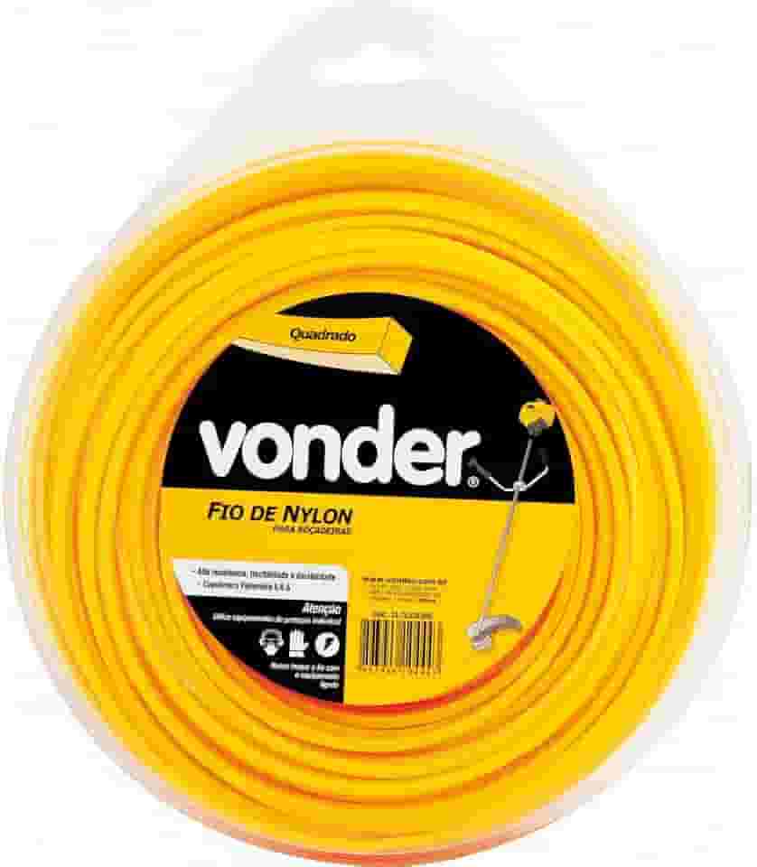 Vonder, Fio De Nylon, 3,0 Mm X 50 M, Quadrado.