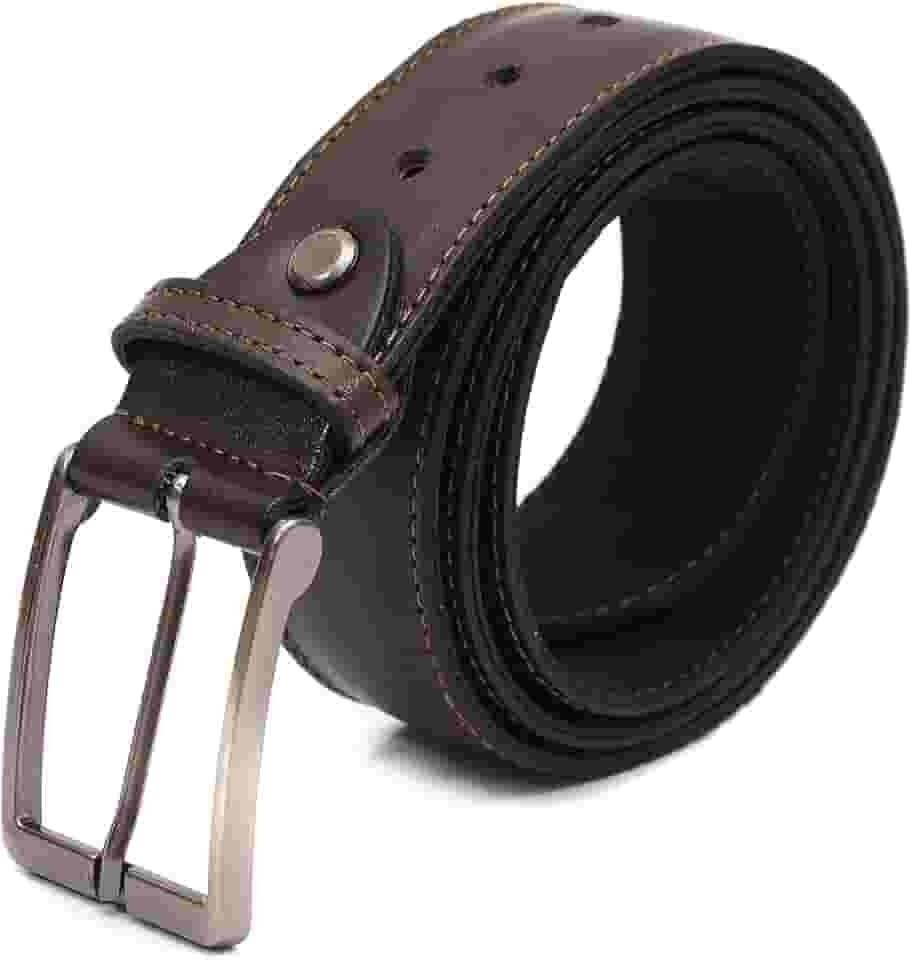 Cinto Masculino Couro Legítimo Social Extra Macio Premium Largo Ajustável