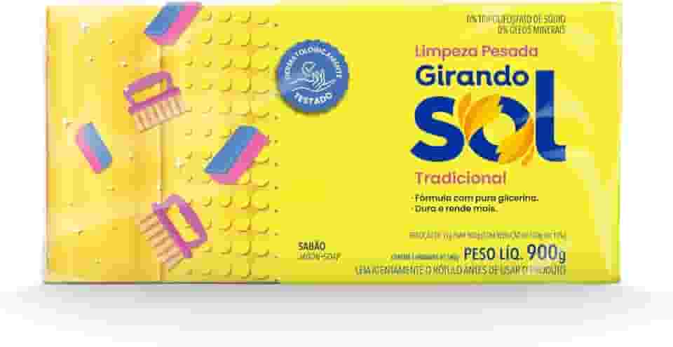 Girando Sol Sabão Em Barra Tradicional 1Kg
