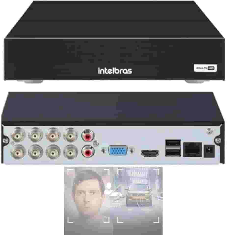 DVR STAND ALONE 8 CANAIS MULTI-HD MHDX 1108-C INTELBRAS