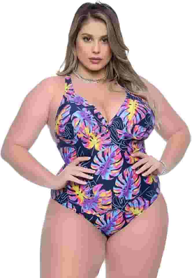 Maiô Body Tamanhos Grandes Bojo Reforçado Conforto Modelador