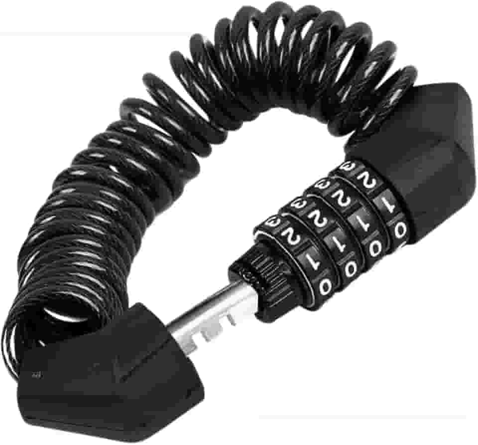 Cadeado Trava com Senha Segredo para Capacete de Moto Bike