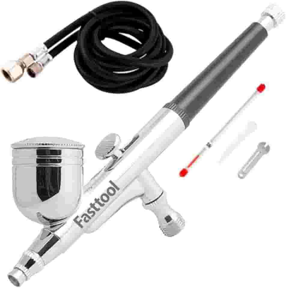 Aerógrafo Para Pintura Com 6 Acessórios