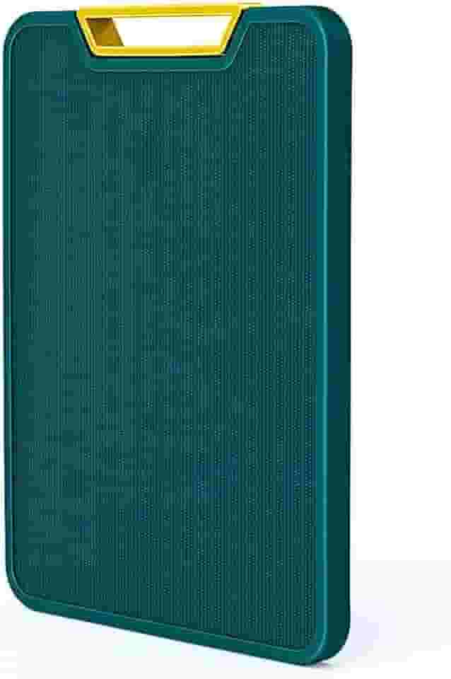 Tábua de Corte Antibacteriana Premium – Polietileno Resistente, Não Mancha e Não Deforma – Ideal para Carnes, Legumes e Cozinha Profissional – Alça Ergonômica e Fácil de Limpar