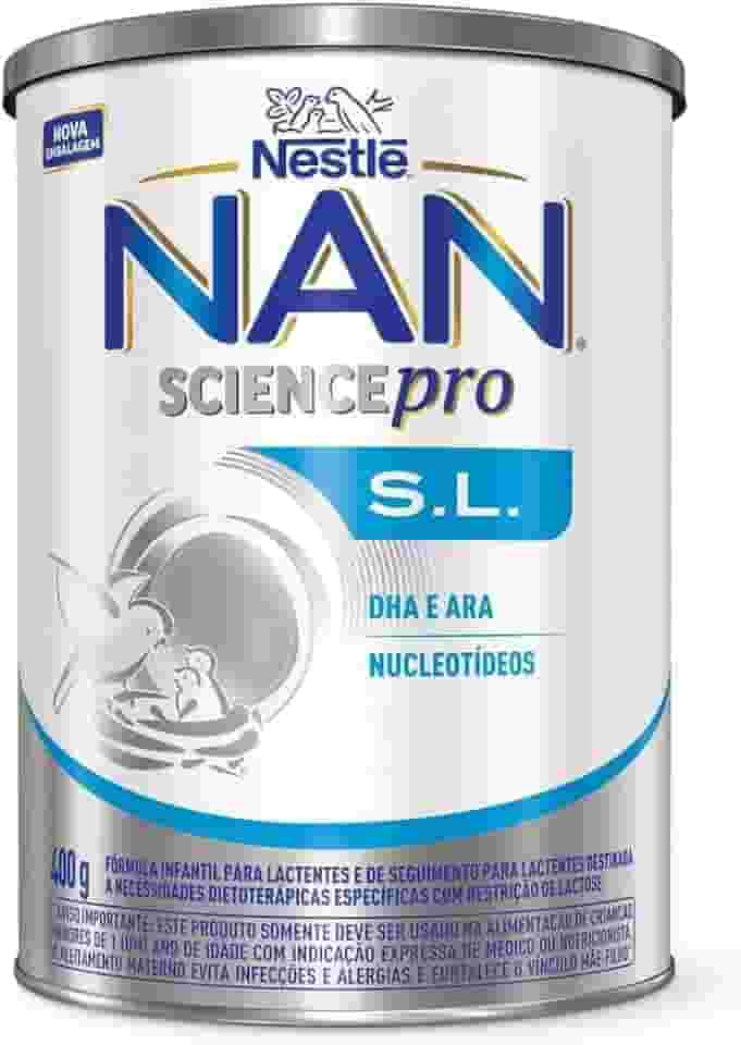 Fórmula Infantil, Nan sem Lactose, 400g