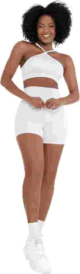 Conjunto Fitness Feminino Grace com Forro Duplo e Alta Sustentação | Cós Alto, Bojo Removível, Tecido com Tecnologia Anti Pilling – Brazilian Fitness AQN