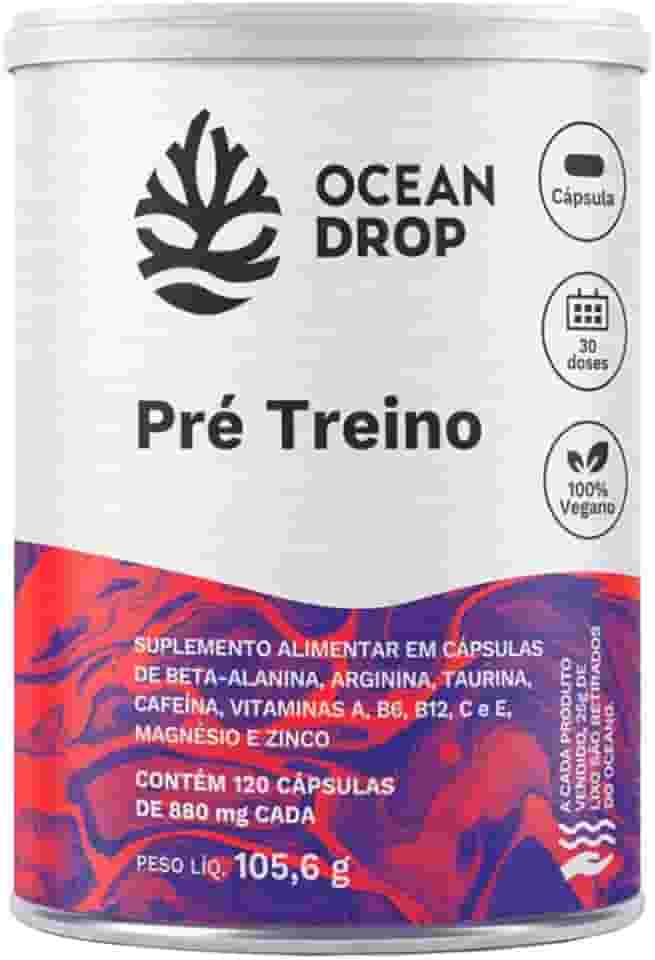 Pré Treino 120 Caps - Ocean Drop