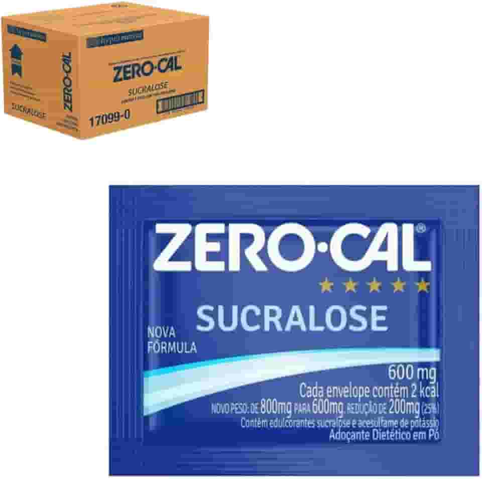 Adoçante Zero Cal Sucralose 1000 Sachê 0,6g Cada