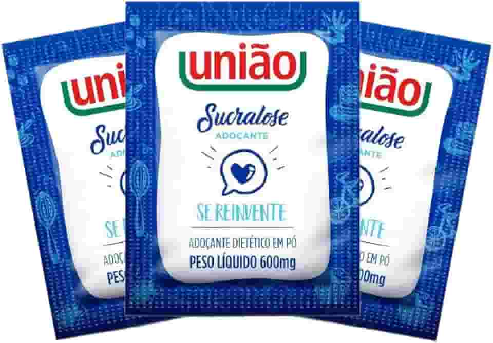 Adoçante União Sucralose Sache 100 Saches De 600mg Adoçante Uniao Diet Kits na Web