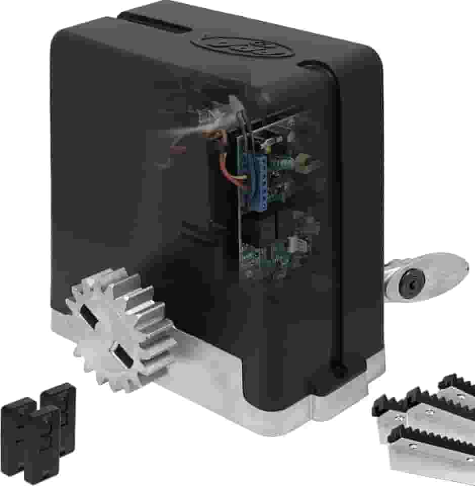 Motor Dz 1/4hp 4m Cremalheira 3 Controle Portão Deslizante - 220V