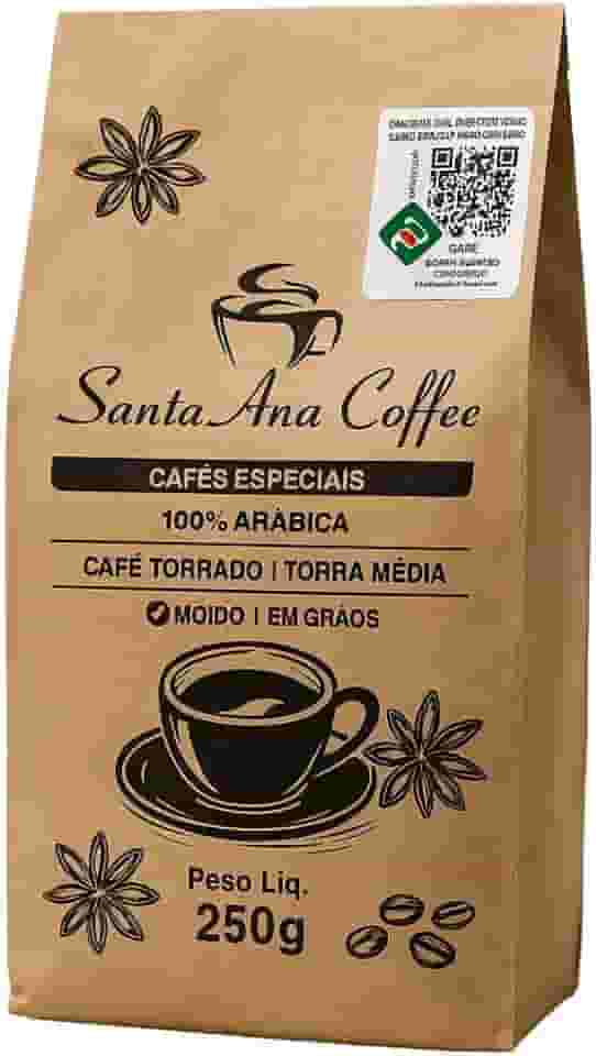 Café Especial Santa Ana 100% Arábica 250g – Torra Média