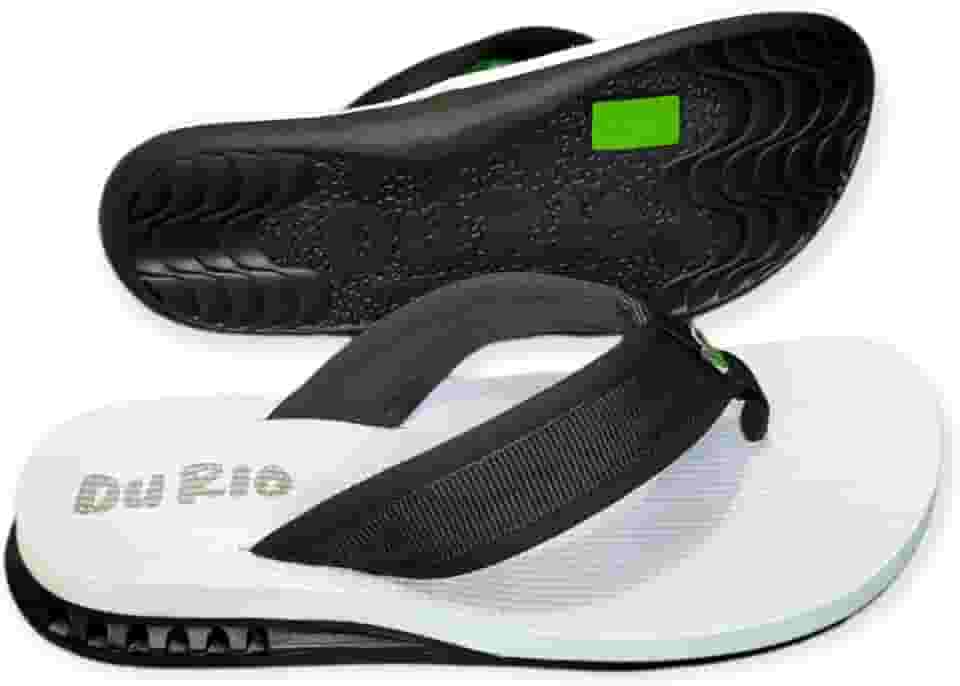 Chinelo DuRio Ultra Premium Neo Black Indicado Para Esporão e Fascite Plantar