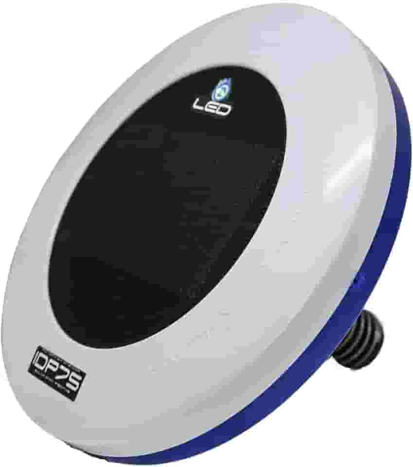 Ionizador solar para piscina de 61 a 90 mil litros IDP75 LED com eletrodo de cobre extra (BRANCO)