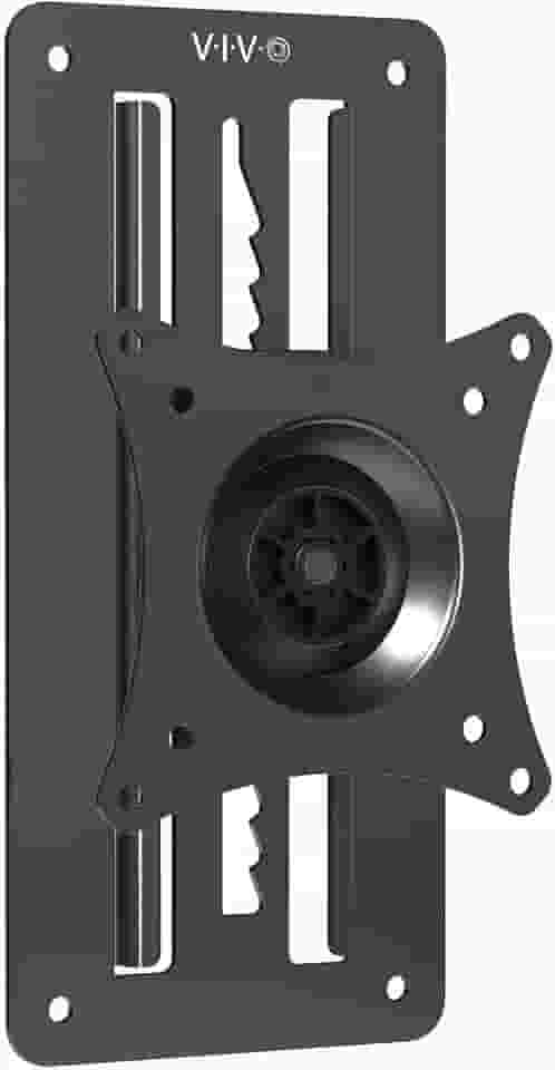 VIVO Suporte de parede articulado de monitor único de altura de 17 a 32 polegadas para estações de trabalho em pé, serve para 1 tela com VESA máx. 100 x 100 mm, preto, MONT-VW01A