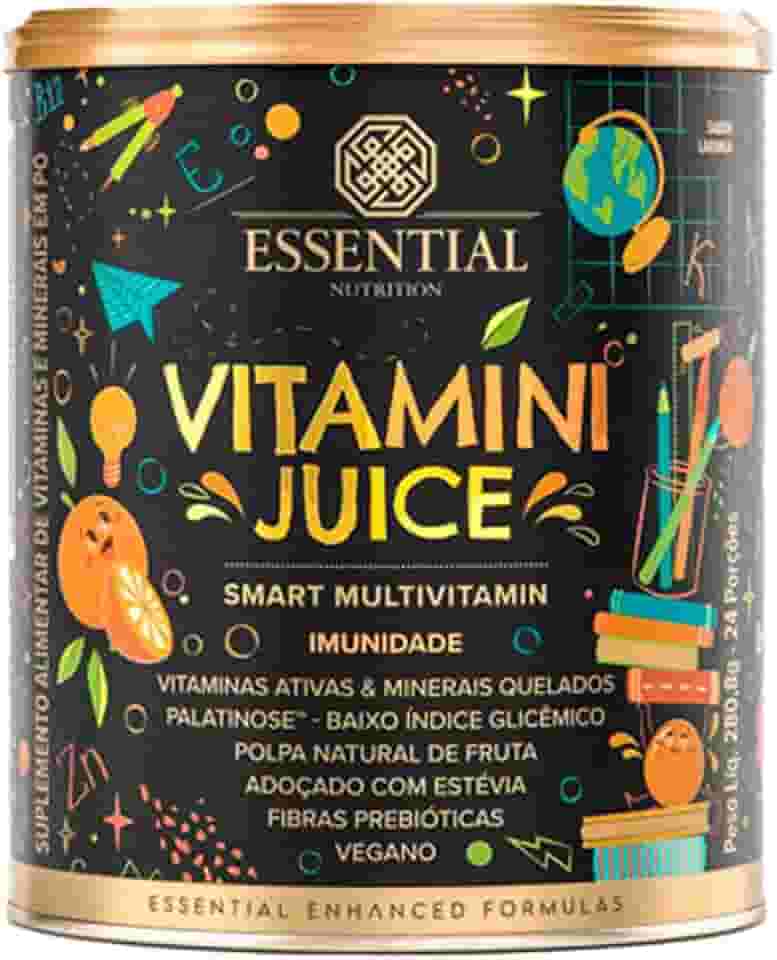Vitamini Juice Sabor Laranja Essential Nutrition 280,8g