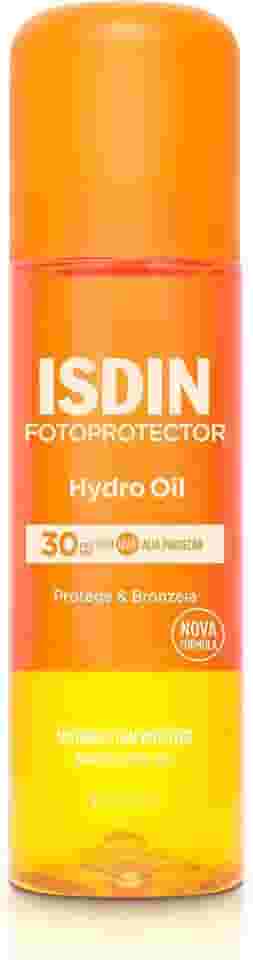 ISDIN Protetor Solar Corporal e Bronzeador HydroOil FPS 30 - 200ml