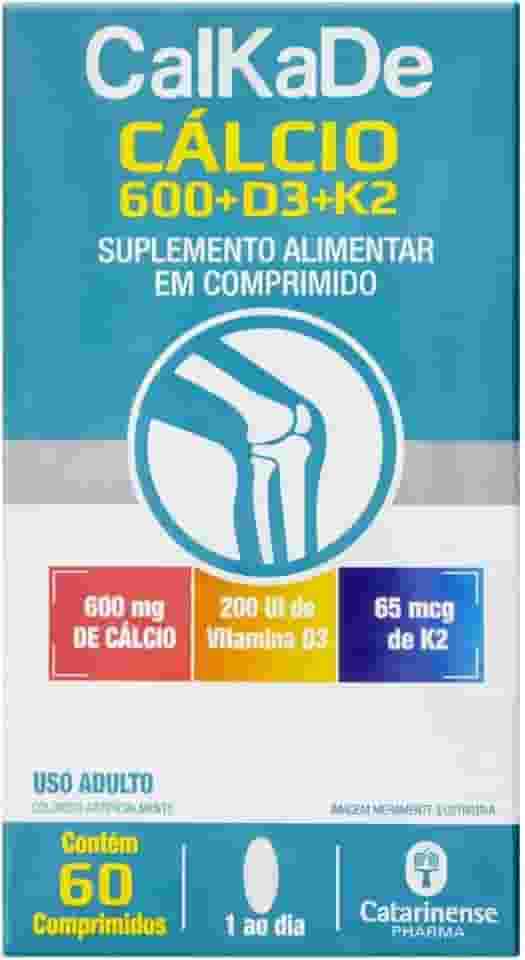 Calkade Cálcio Catarinense 60 Comprimidos