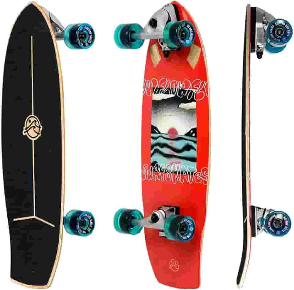 FLOW Surf Skates Skate Cruiser com caminhão esculpido