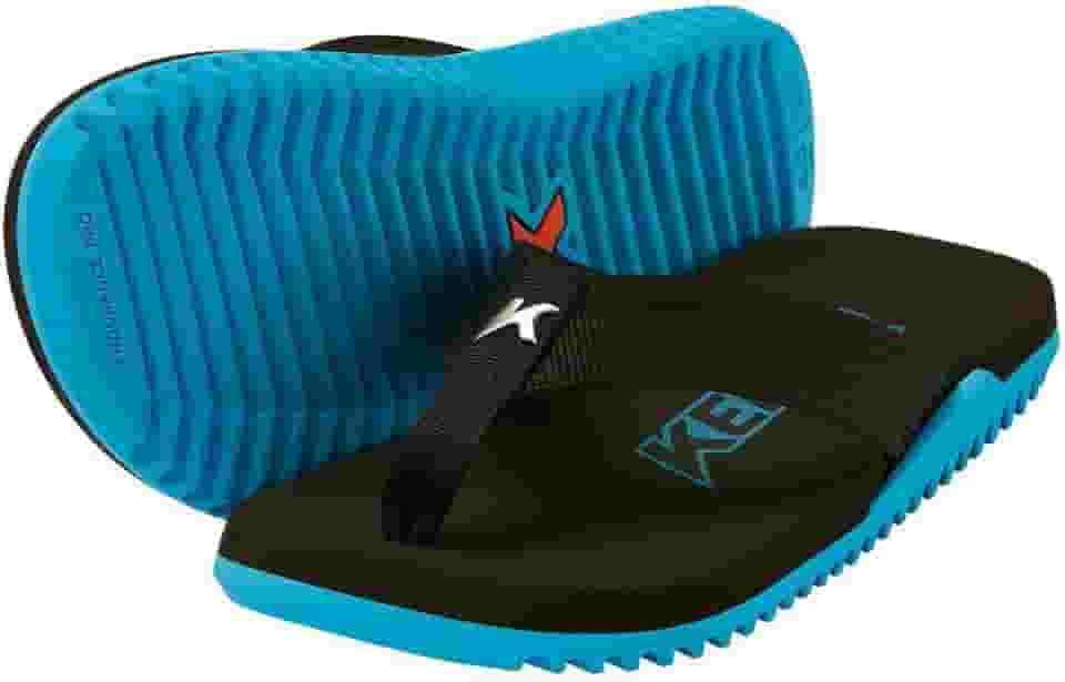 Chinelo Kenner NK6 Pro Azul e Preto