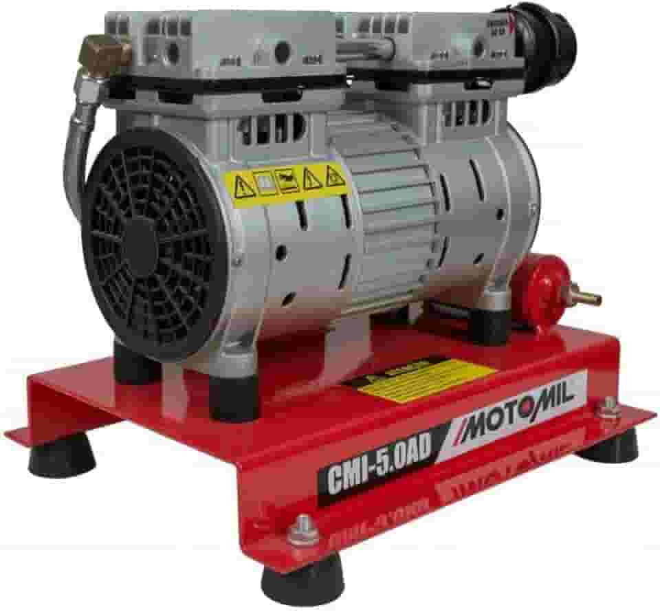 Compressor de Ar Direto 5 Pés 50 Litros Monofásico 4 Polos Isento de Óleo-MOTOMIL-CMI50/AD
