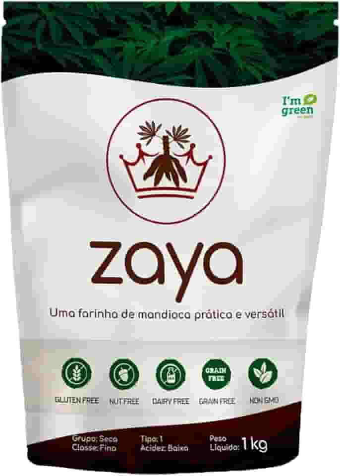 Zaya Farinha - A Farinha Multiuso Sem Glúten De Ingrediente Único