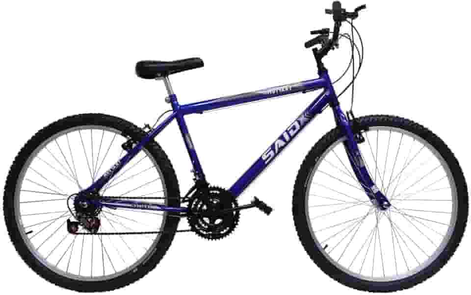 Bicicleta Aro 26 Quadro Aço 18 Marchas Rodas Alumínio Freio V-Brake Adulto Infantil