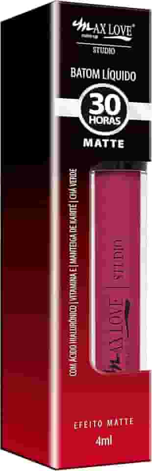 MAXLOVE Batom Matte 30H 608 Max Love