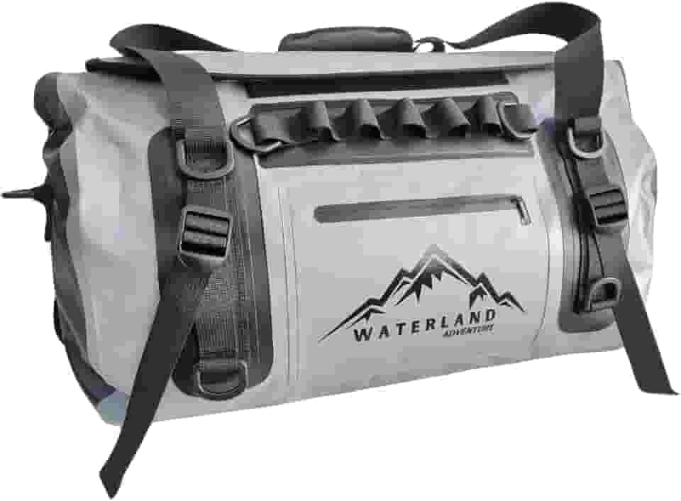 Bolsa a Prova Dágua Mochila para Moto Mala para Viagens 100% Impermeável Estanque 40 Litros