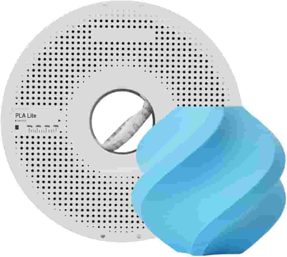 Filamento Bambu Lab para Impressora 3D PLA LITE - Cyan - Com carretel reutilizável - 1,75mm - 1kg